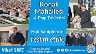 DİNAR’DA 4.ETAP TOKİLER HAK SAHİPLERİNE TESLİM EDİLDİ.